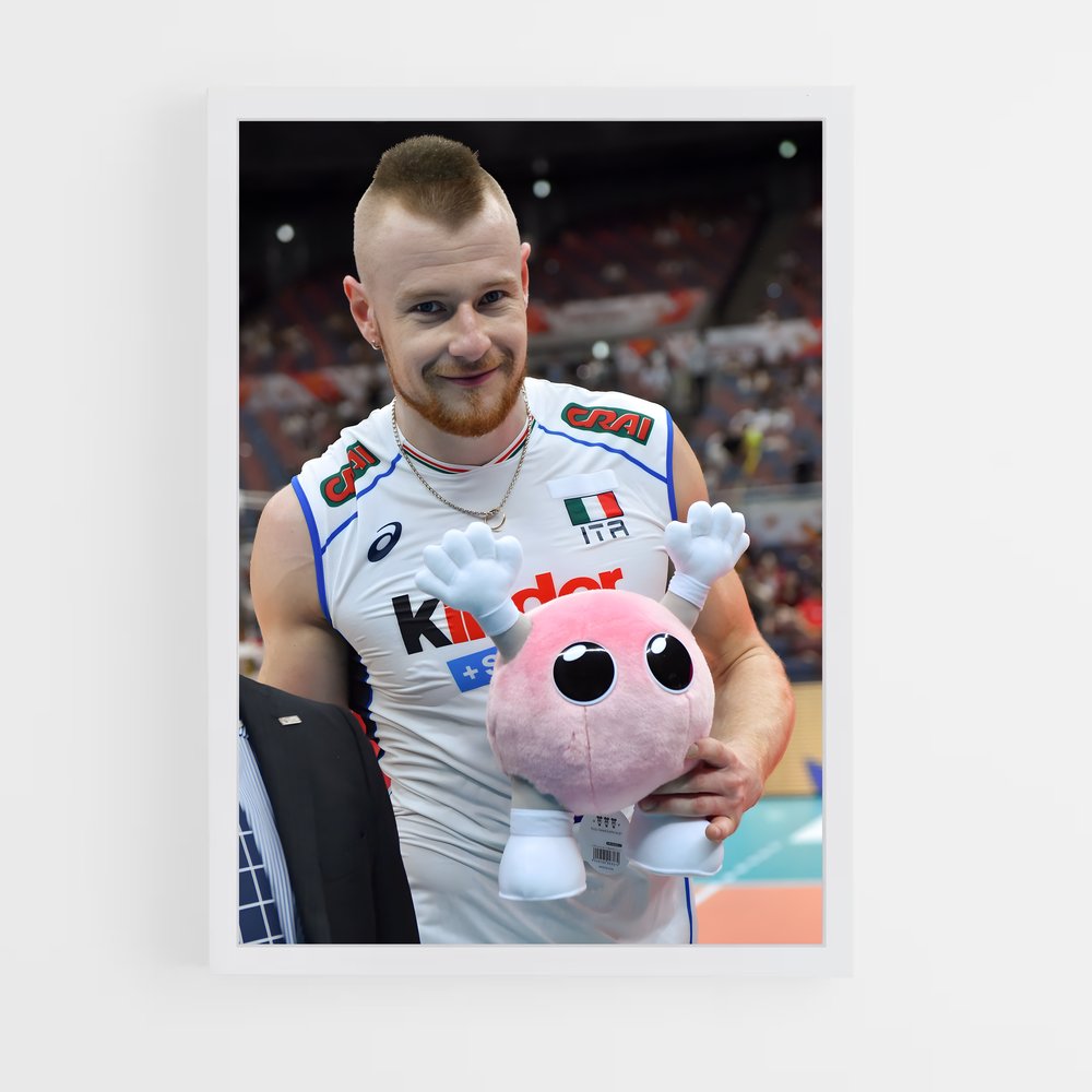 Poster Dunk et Câlin – affiche Volleyball (vue 3)